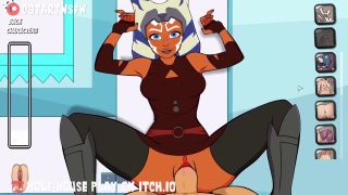 Hole House - Ahsoka [Star Wars] Getting Fucked And Creampied In Multiple Positions Full Scenes - Hole House Game