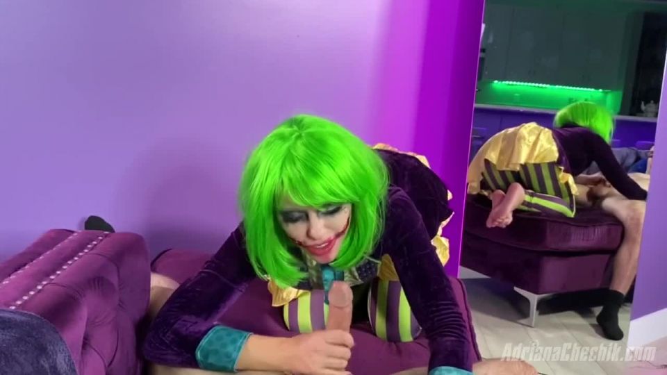 [supermisses.com] Adriana Chechik Cosplays as ”The Jokester” Squirts, Anal, and Big Facial