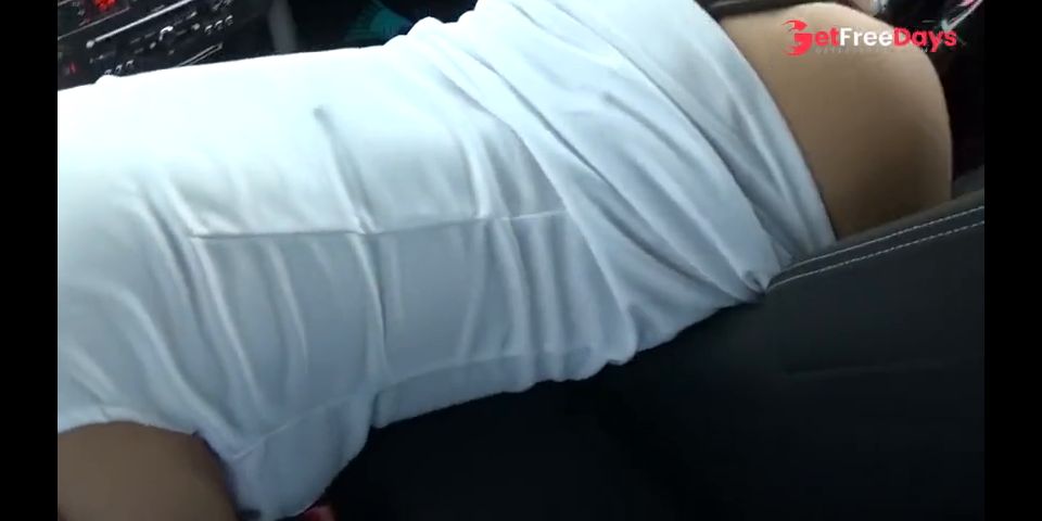 Car Blowjob on the Public Street