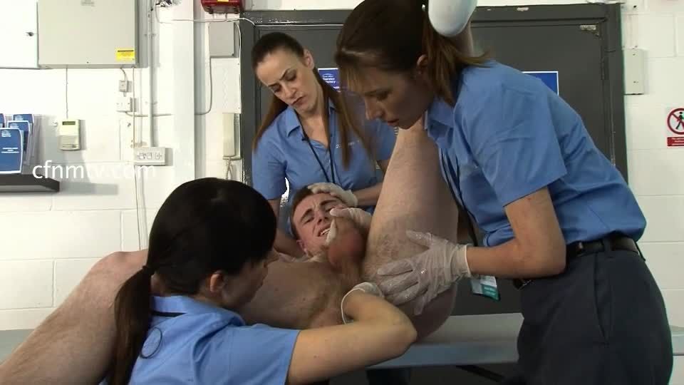 Cfnmtv - Michael Robert, Aiya Napa - Border Squad Part 3 - Glove worship