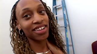 RapVideoAuditions Broke Black Slut Fetish Rides White Prick Like A Professional November 10 2006