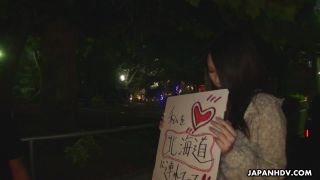 Ako Nishino - Ako Nishino tries to hitchhike to Hokkaido and ends up giving a blowjob - Asian