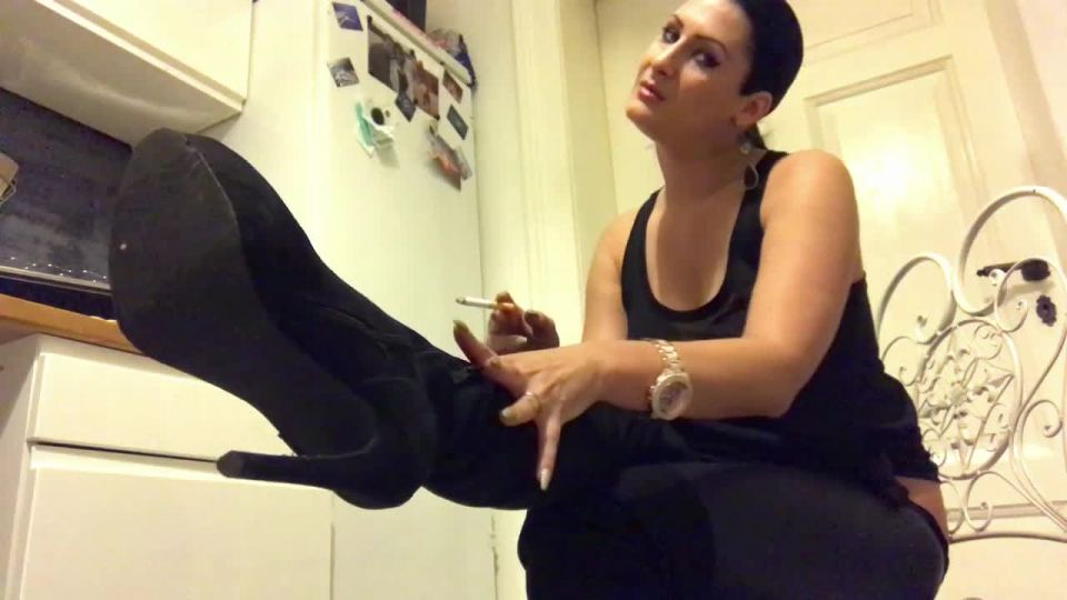 Goddess Mel - Blackmail - Smoking