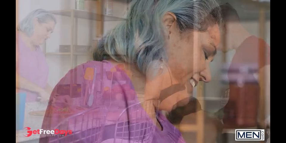 MEN - Wild Stepdad Reese Rideout Fucks Both His Stepson Trevor and And His Girlfriend Jewel Diamant