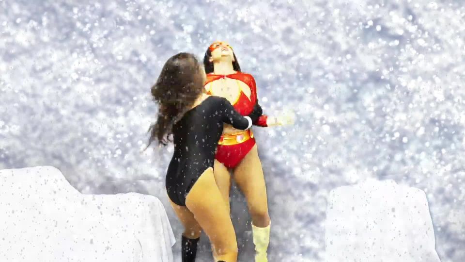 [waranlov.com] SPLIT ENDS P2-2  cosplay,, superheroína,, lucha libre