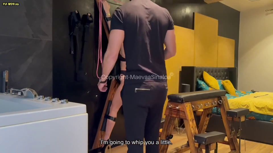 Maeva Sinaloa Mi primera vez que me usan como sub para una sesión de BDSM (Femdom porn)