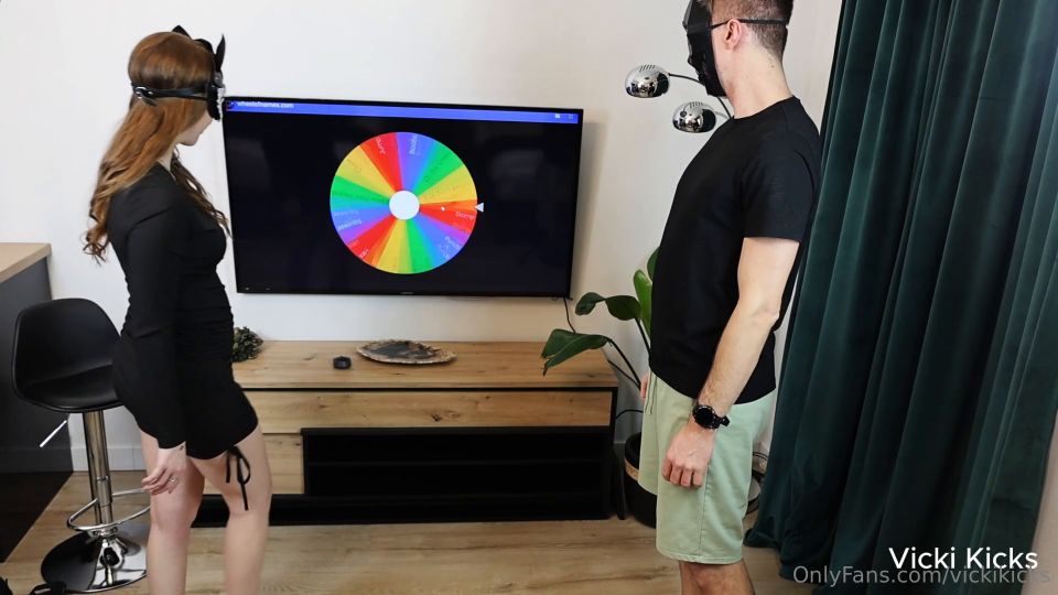 Fetish porn VickiKicks - Wheel of fortune - Round 2 Femdom  
