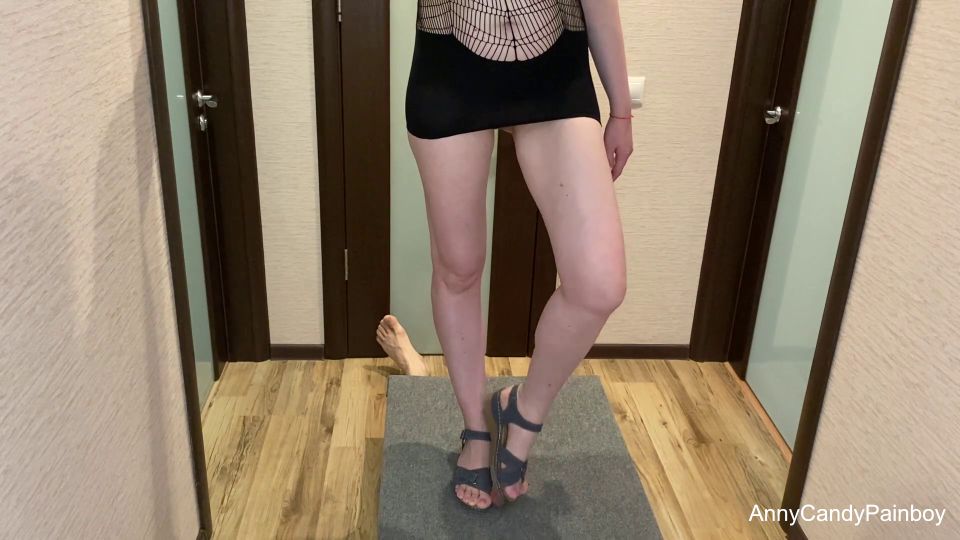 Anny Candy Painboy - Chica castigada Dick en la tabla de ordeño - FullHD 1080P