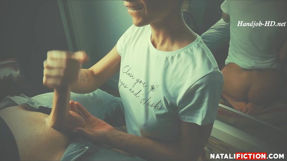 online porn video 20 ddf fetish Handjob and Big Cumshot in Mouth – Natali Fiction, foot on feet porn