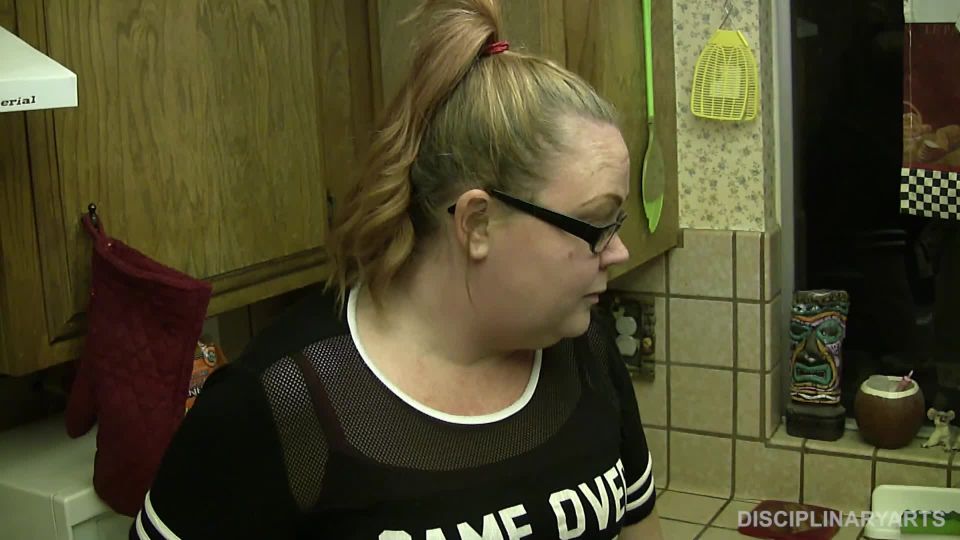 big booty femdom DisciplinaryArts – POV Series: Dirty Dish-Apline, spanking on pov