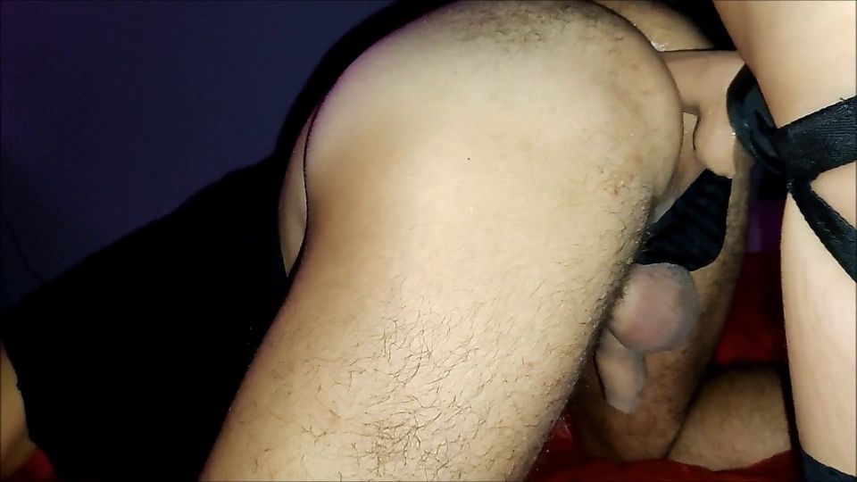 Scordomin - My Wife Put A Dildo Deep Down My Throat And Up My Ass Pegging (Fetish porn)