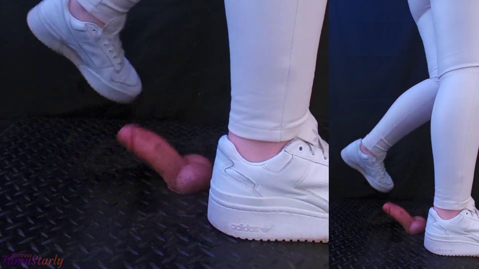3 POVs Sneakers CBT Cock Crush and Trample.