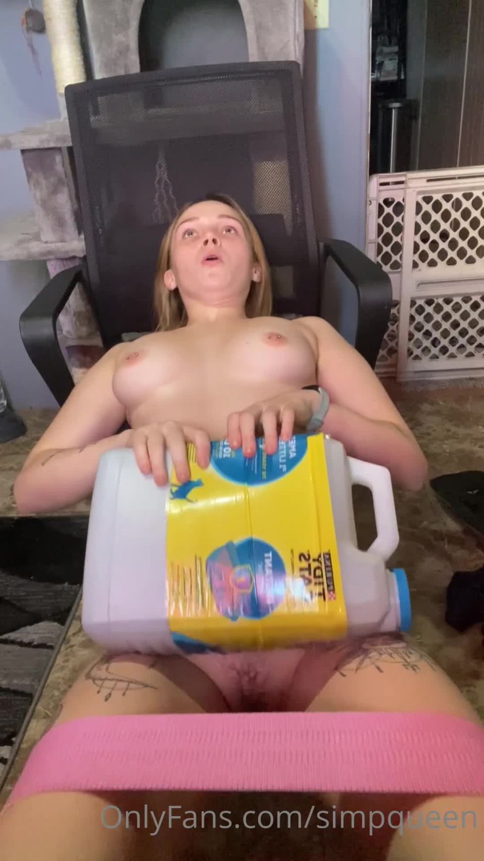 Simpqueen - ejercicio desnudo va a tratar de conseguir un botín de nuevo 20-12-2021