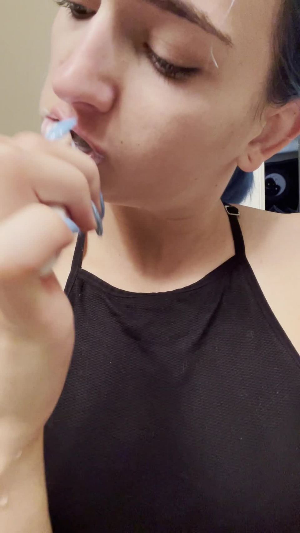 LusciousxLuci - spit __ lotion on tits fetish.