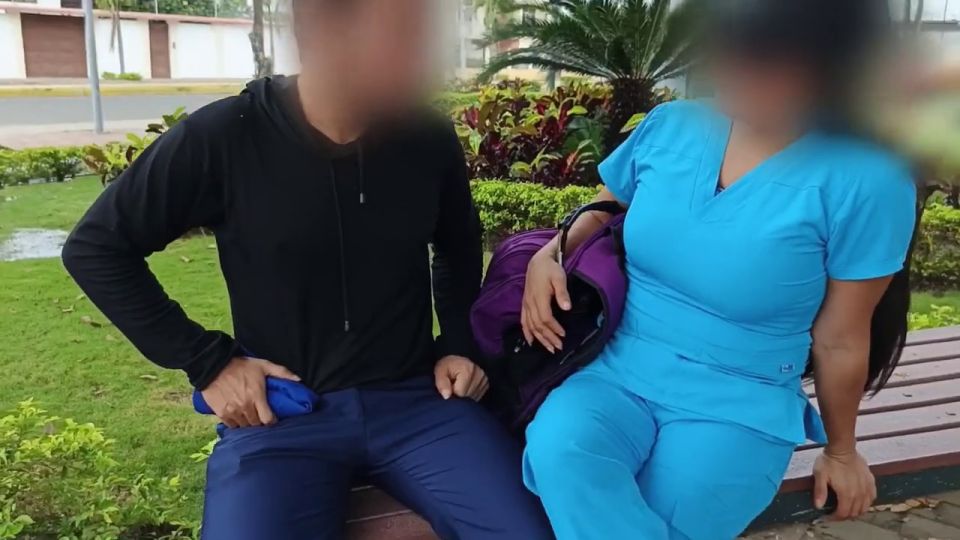 sexygirllatinax - The nurse!! I met him in the park and invited him to have a sexual adventure