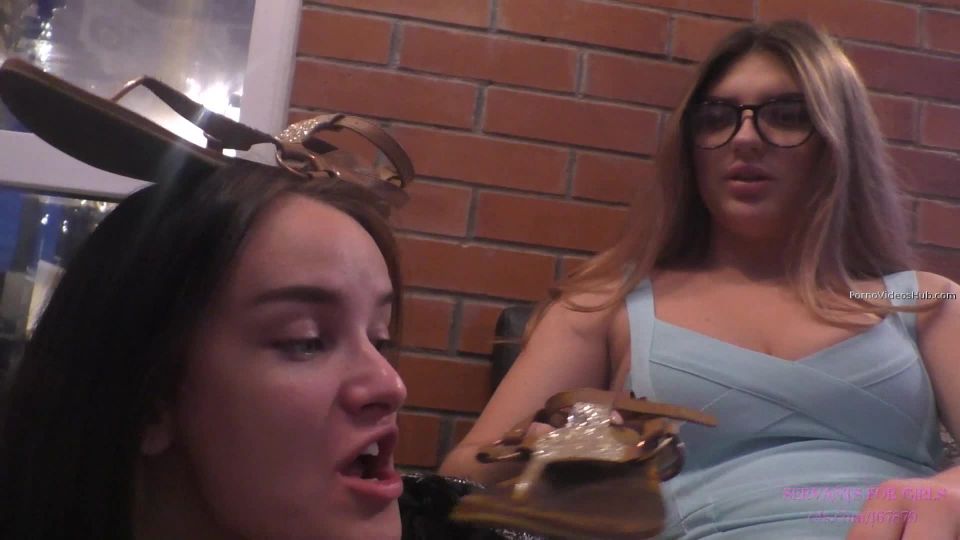 adult clip 6 fetish furniture Servants For Girls: Cant you see my flip flops are dusty and sweaty, femdom on femdom porn