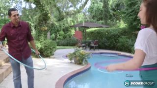 Cock Lillith Adams swivels her hips on a stud's cock until he blasts her with a cum facial.