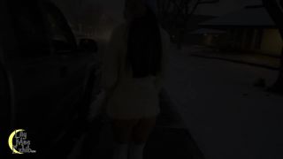 adult video clip 20 LilyMaeExhib – Winter Walk | public | public ebony fart fetish