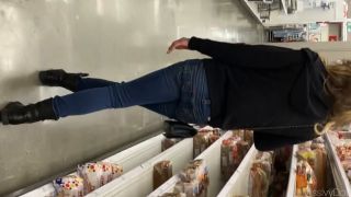 Miss Ivy Doll - Public Butt Crack Voyeur - Blackmail fantasy