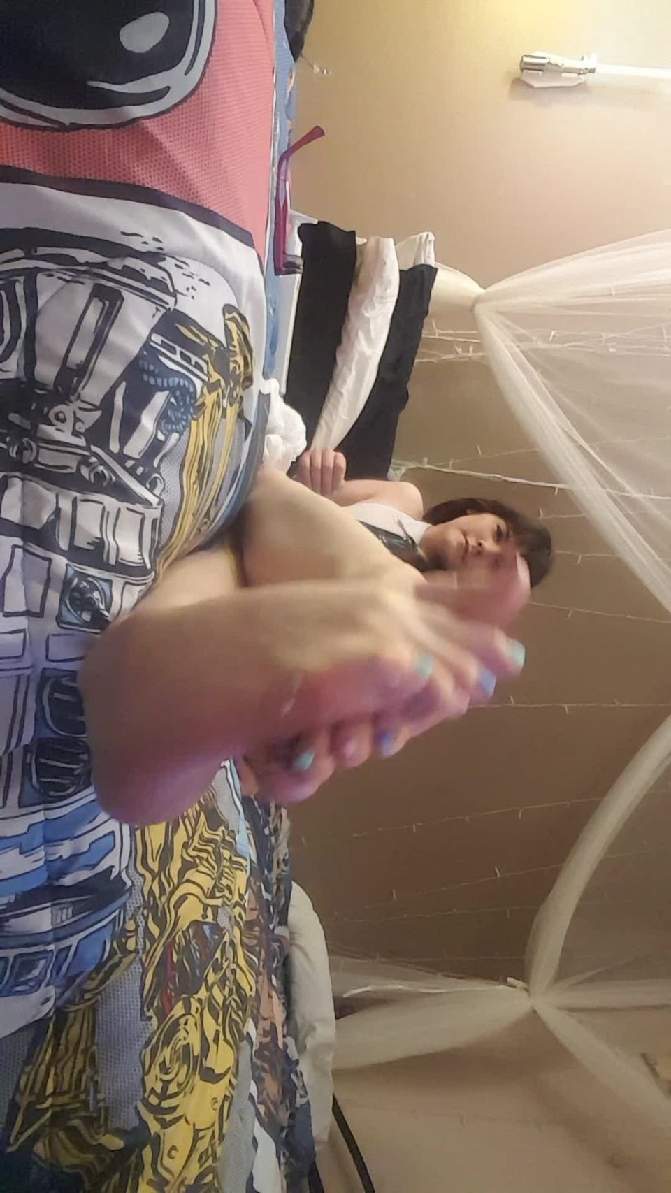 Pt 3FrostyPrincess - School Girl Lotion Feet