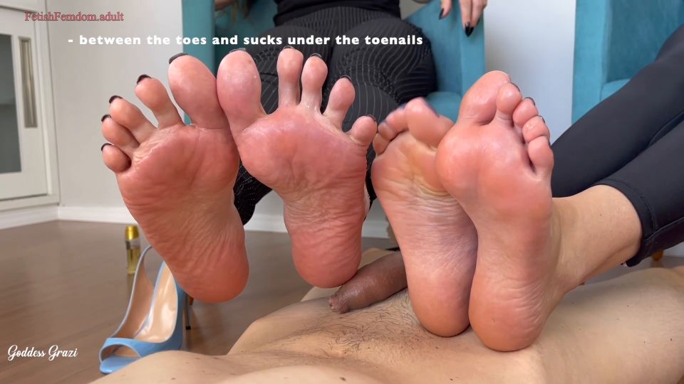 adulto xxx clip 41 ley ley femdom femdom femdom porno Diosa Grazi: Ven cornudo ven lamer esperma en nuestros pies  femdom