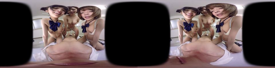 MDVR-015 【VR】 MOODYZ Harlem VR Beautiful Girls Teacher Cute Girls 2 Students And Harlem SEX!!!