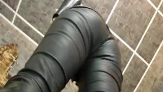 xxx clip 34 Lady Victoria - Facesitting With Leather Ass Pov - SD 480p, femdom public humiliation on fetish porn 