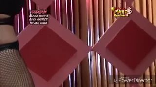 Ballbusting on TV Show.