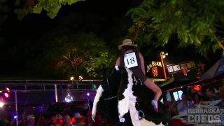 Fantasy Fest 2018 Topless Bull Riding And Girls Flashing Pussy And Tits On The Streets Public!