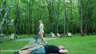 2 AMBER MALE GETS IN THE WAY OF ANGRY GIRL BICYCLIST SEE ...