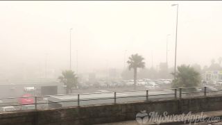 Public Orgy Unleashed: Risky Blowjob On A Moving Bus