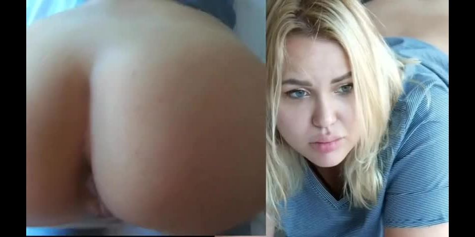 Wife ass fucking with beautiful closeup face expression - MILF