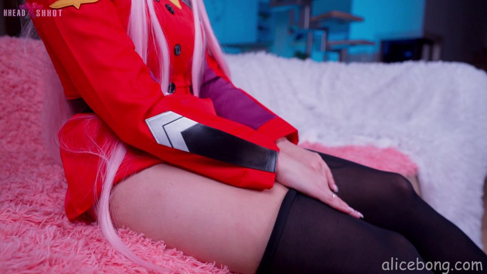 online video 23 russian amateur threesome AliceBong – Zero Two Solo a Lot Ahegao Part 1, amateur on masturbation porn