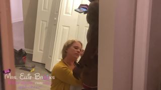 adult video 34 Ellie Brooks – Sucking and Fucking a BBC Contractor - facials - blowjob porn big tits oiled blowjob