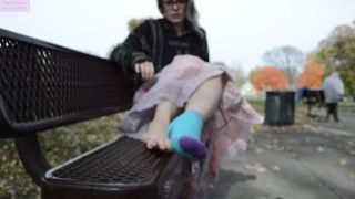 Porn tube Porn online The Sole Mates - Bambi's Public Foot Tease femdom