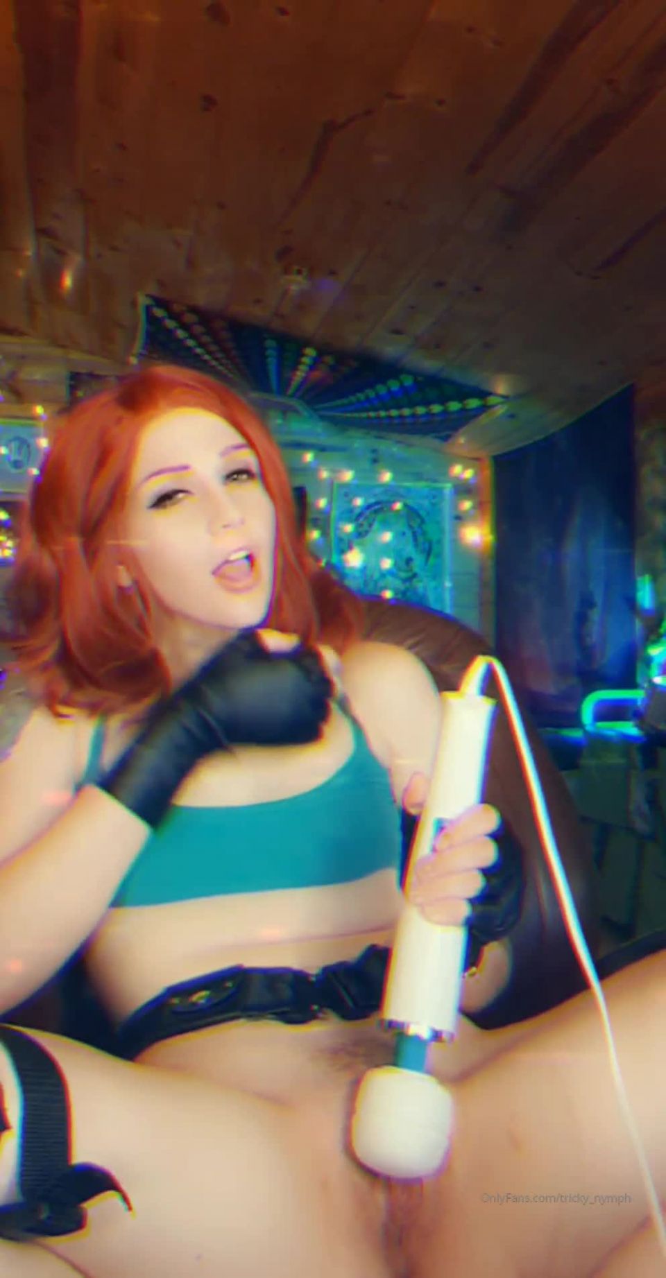 Tricky Nymph - Cassie () Trickynymph - black widow cumshow 26-09-2019