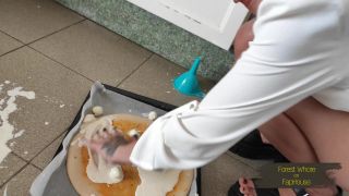 Forest Whore - Anal Pizza - Food masturbation