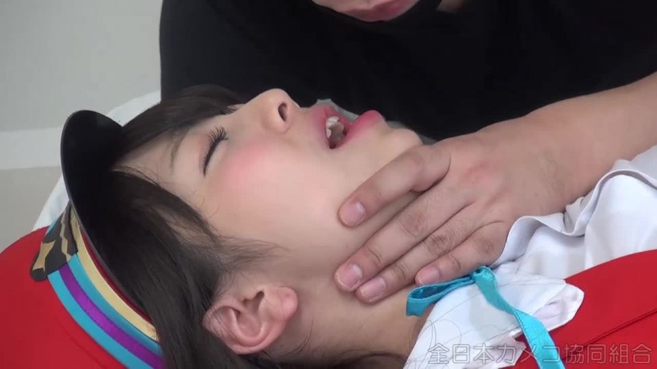 [waranlov.com] 超アイドル級美少女レイヤー18歳・唾液飲み＆濃厚ベロキス体液汚辱で清純プライド崩壊26分間ノーカット | giga heroine, cosplay, コスプレ, superheroine, 女子プロレス, wrestling