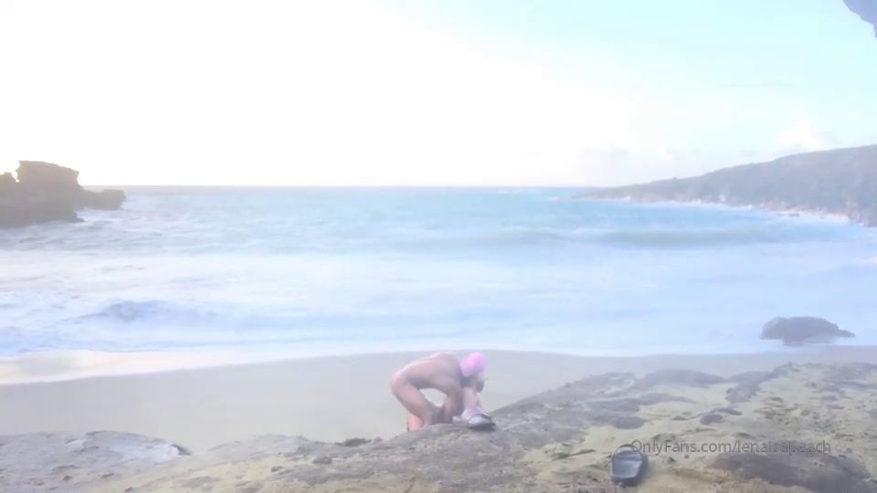 Lena Paul Beach Sex Tape With Troy Video - Milf