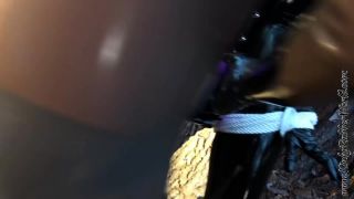 [GetFreeDays.com] The Used Rubberfairy In Bondage In The Tree latex glove porn