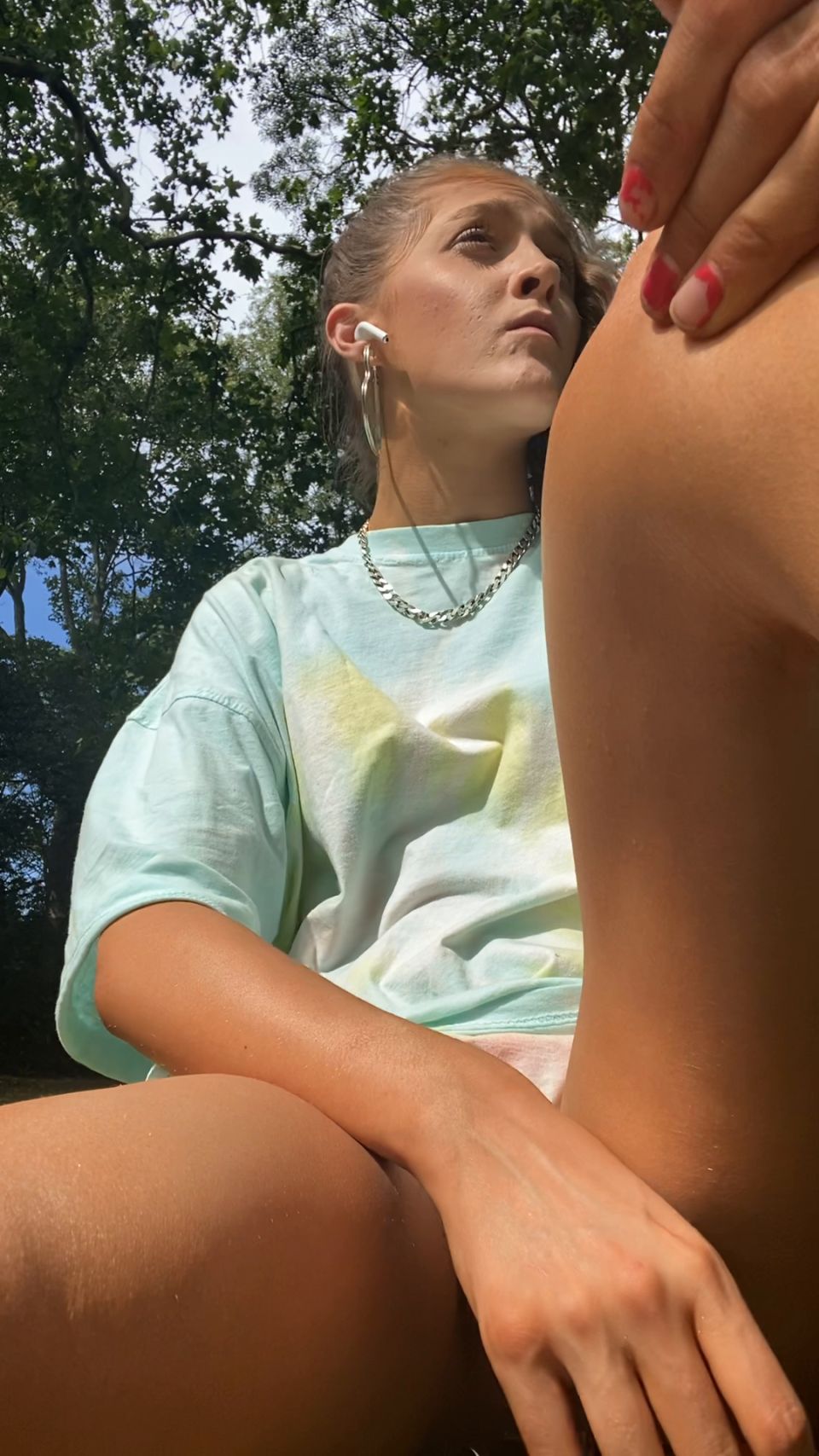 RhiannonRyder1995 - Secretly masturbating on park