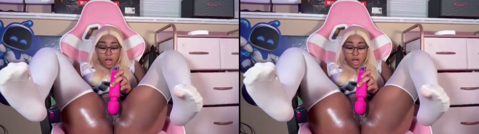 Khloezweets - Khloezweet Rol juega como el nerd de la escuela y dar un infierno de un espectáculo