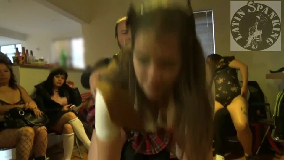 Free Porn Spank Video | [hotspanker.com] LatinSpanking – Cosplay Spanking Daniella Hakufu