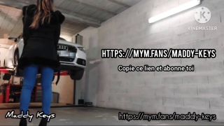 She Offers A Car Mechanic Guy To Fuck Her Ass And Records The Scene  Re