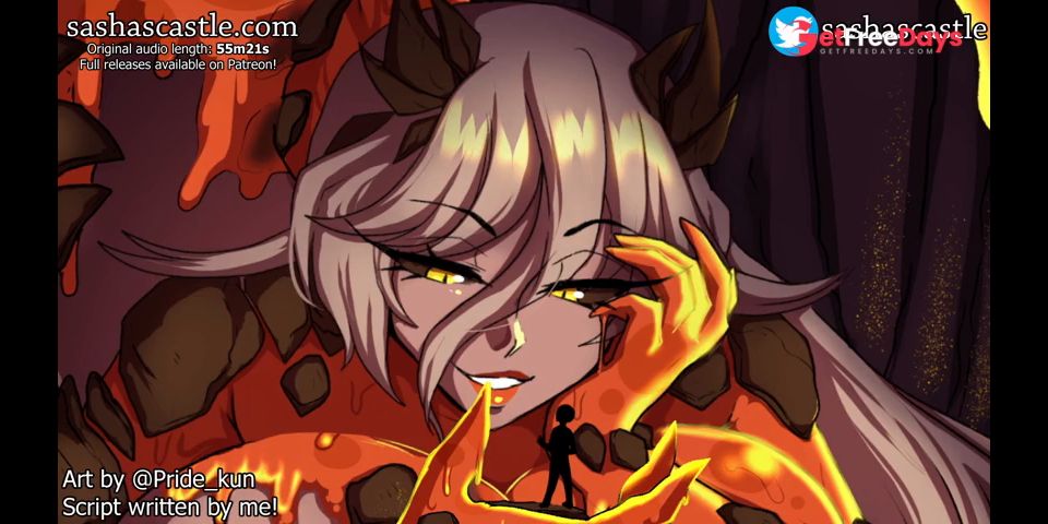 SFW ASMR Giantess Lava Slimegirl Warms You Up F4M Roleplay