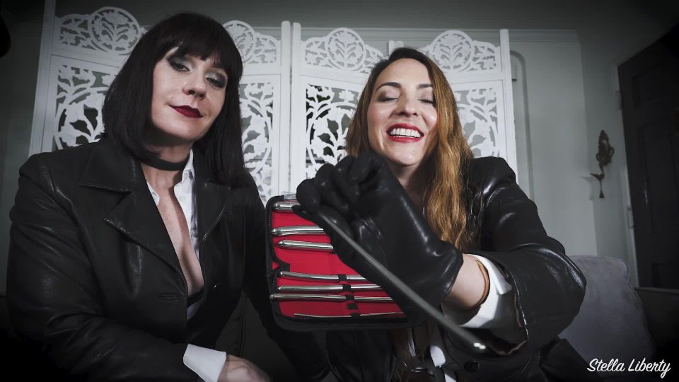 adult xxx clip 43 hard torture bdsm fetish porn | Andrea Untamed, Stella Liberty - Femdom For Dummies: CBT | tease and denial