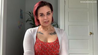 online adult clip 6 midget fetish Nina Crowne - God Loves You JOI - FullHD 1080p, jerkoff command on fetish porn