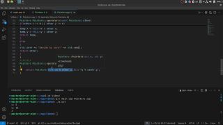 Ukraine #47 Separate our class into separate .cpp and .h files and overload the % and comparison operators