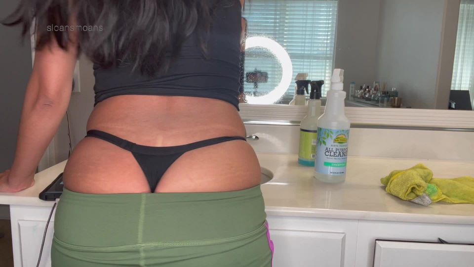 adult clip 15 asian mean girls femdom Sloansmoans – Whale-Tail Bathroom Cleaning, domination on femdom porn