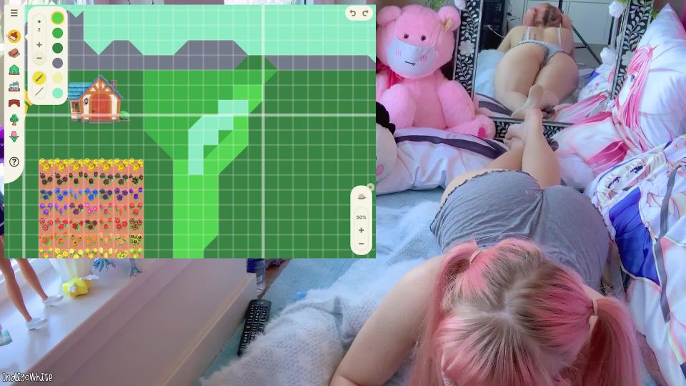 Índigo Blanco Pt 1DRAWING MI MAPA EN ACNH¡ (Sorta Healthoso Lol) - INDIGO BLANCO - 1080p